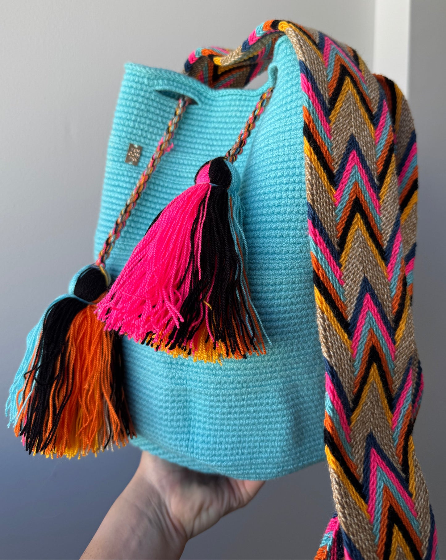 Wayuu Bag Light Blue