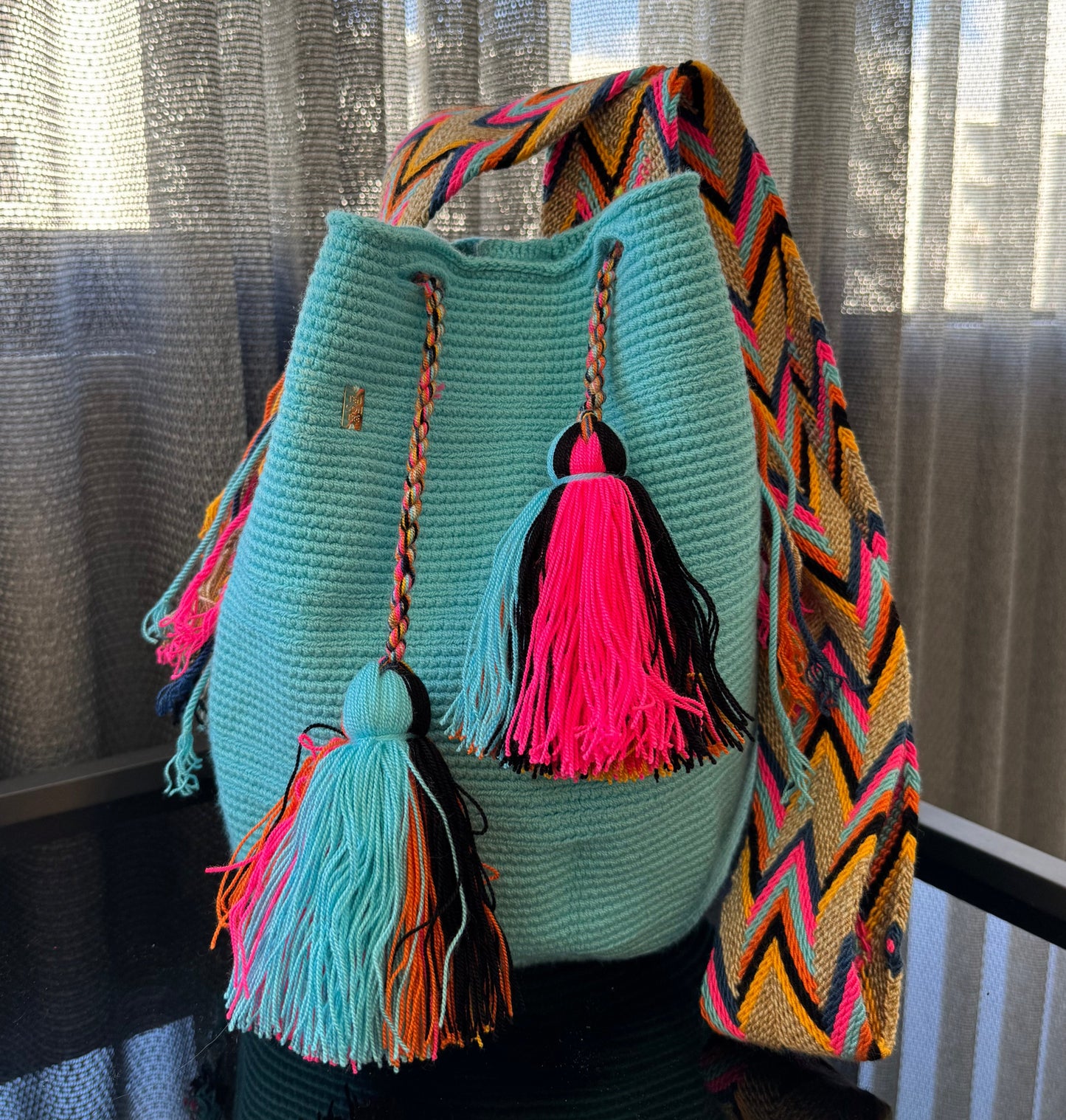 Wayuu Bag Light Blue