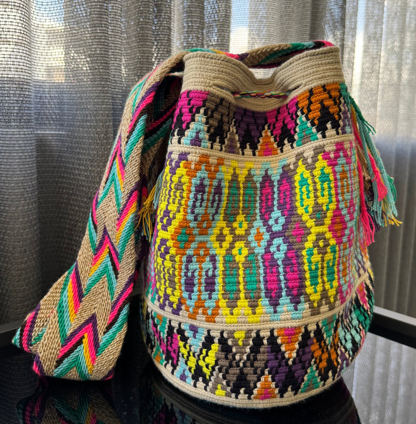 Wayuu Bag Colorful Pattern