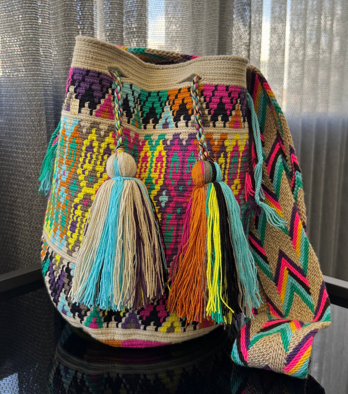 Wayuu Bag Colorful Pattern