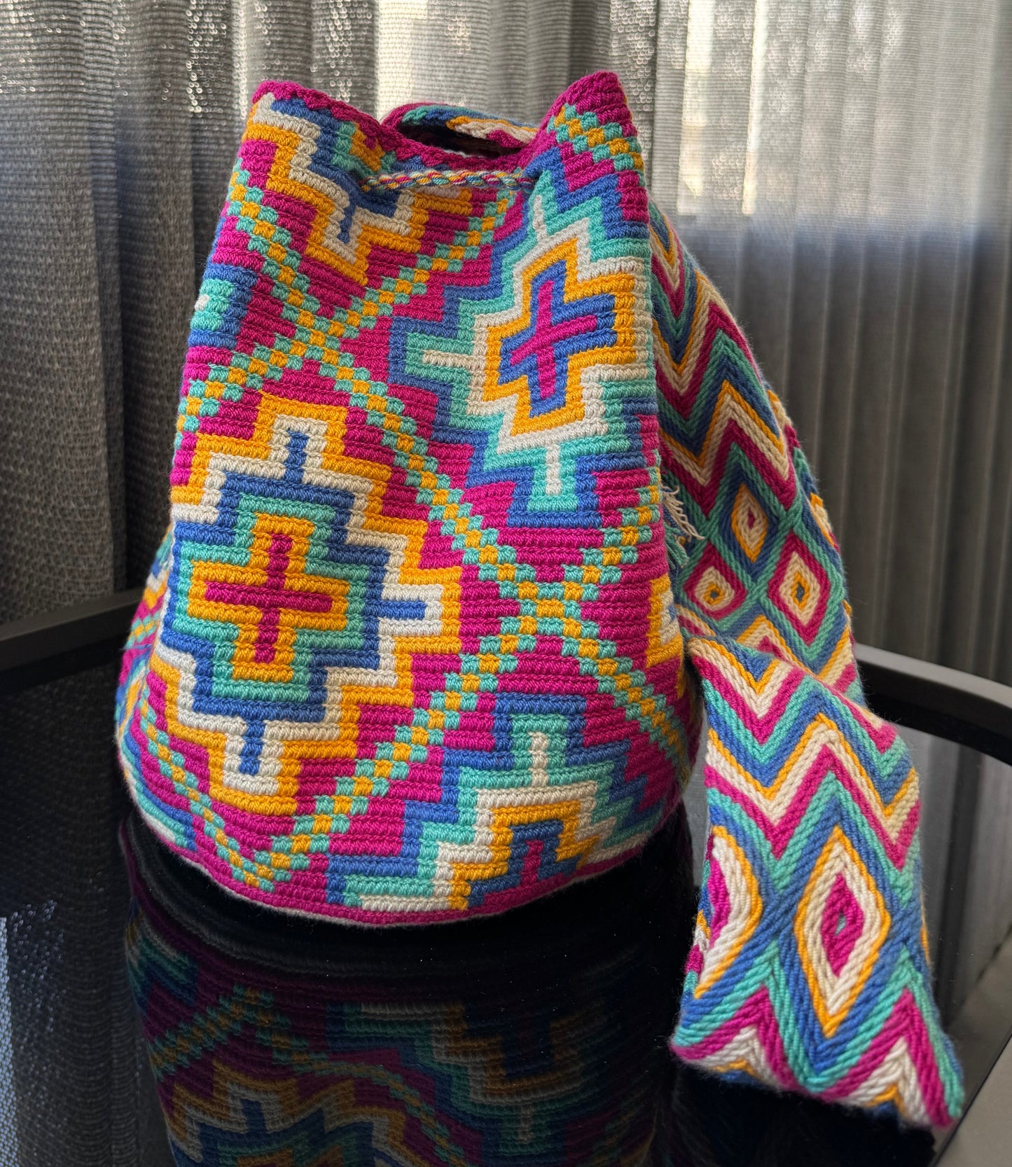 Wayuu Bag Cross Pattern