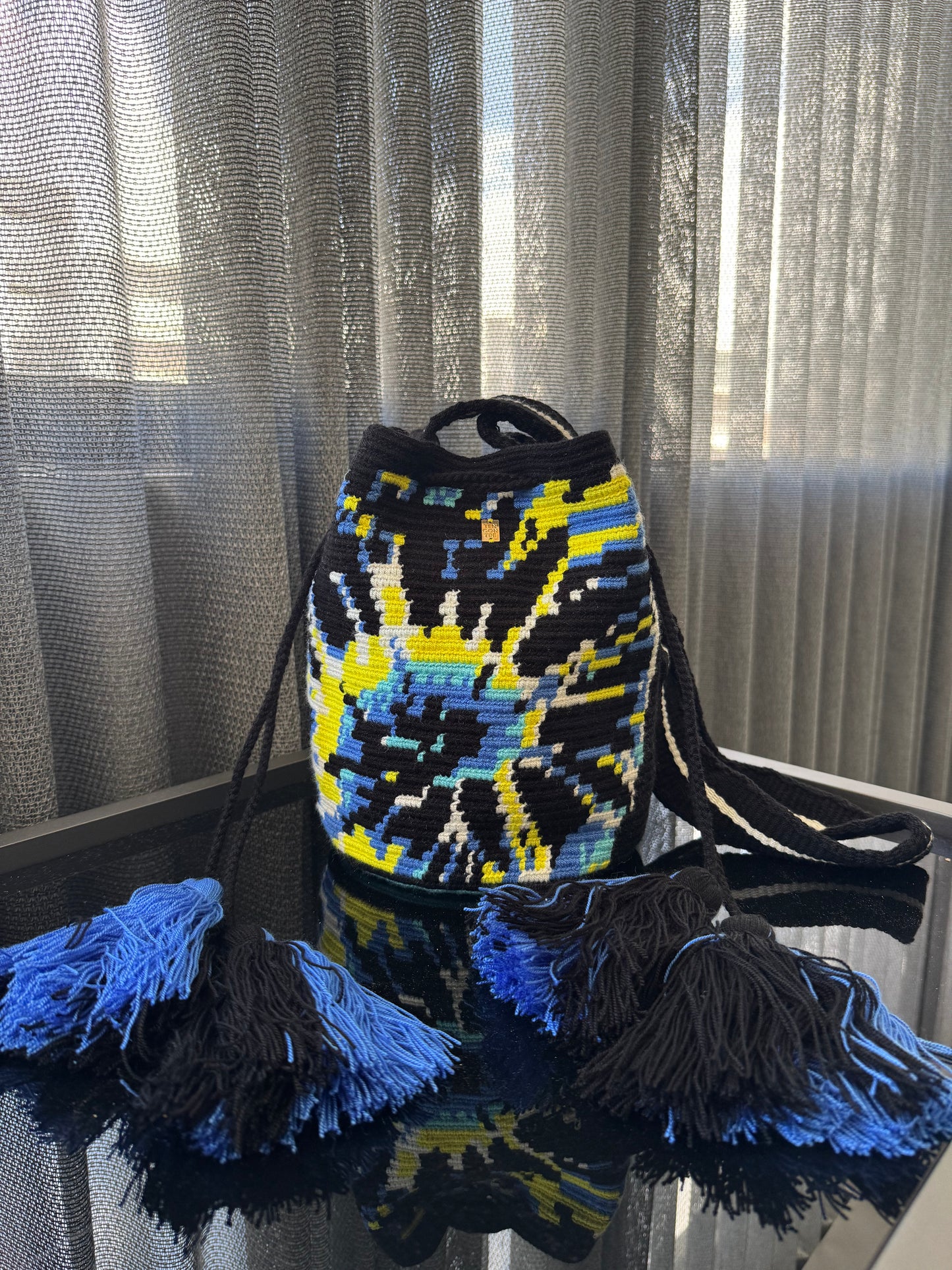 Medium Wayuu Bag Tie Dye