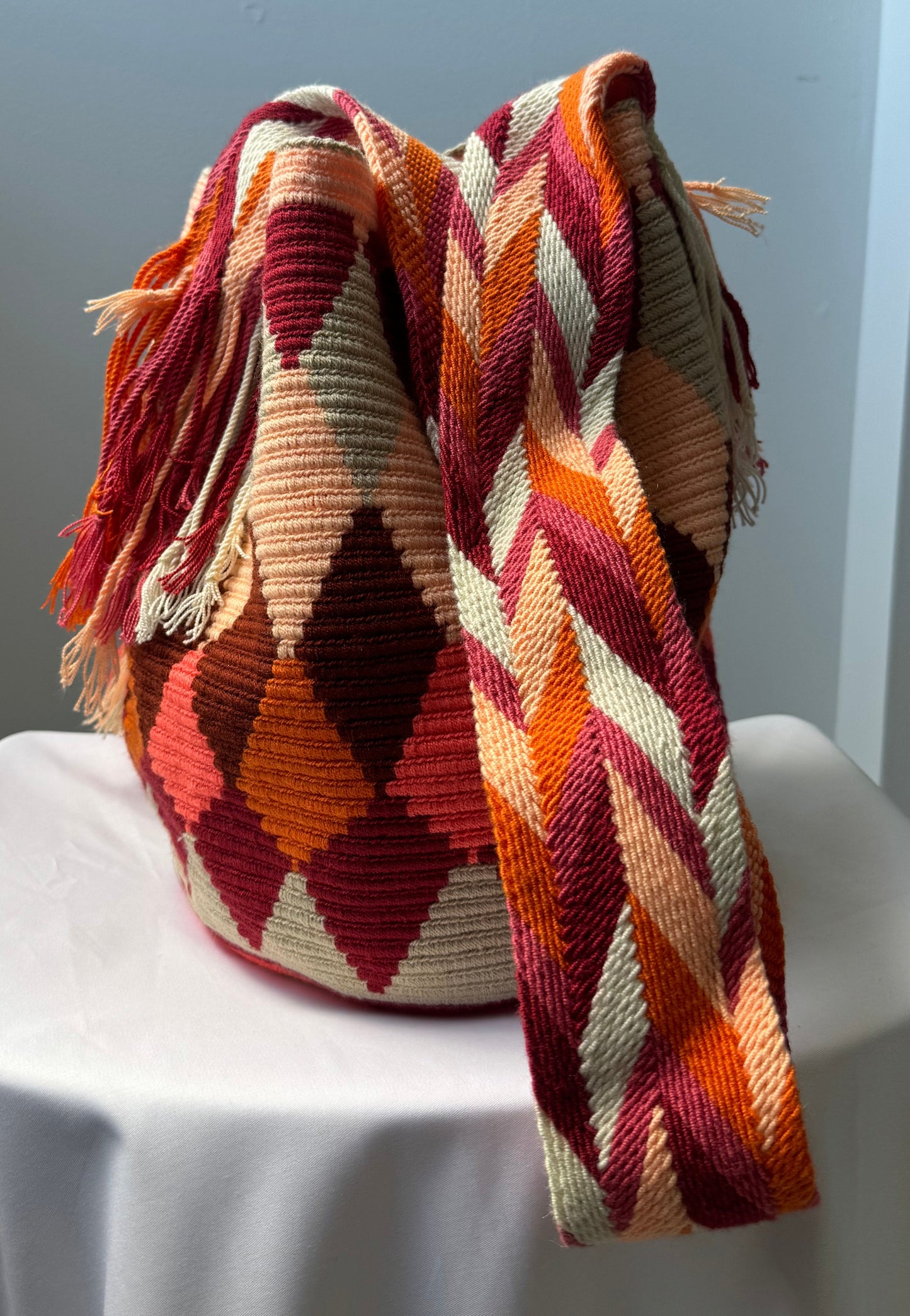 Wayuu Bag Rose Pattern