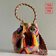 Load image into Gallery viewer, Double Strap Wayuu Bag
